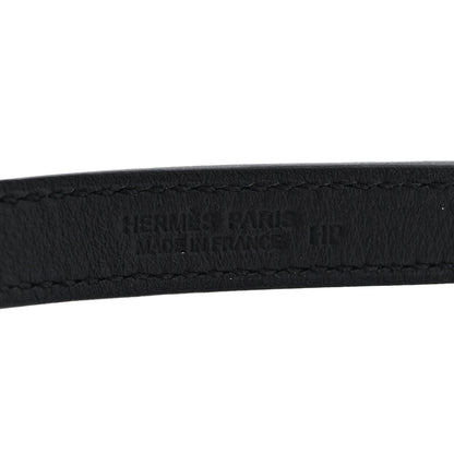 Hermes Swift Kelly Lariat Necklace Black 5 of 6