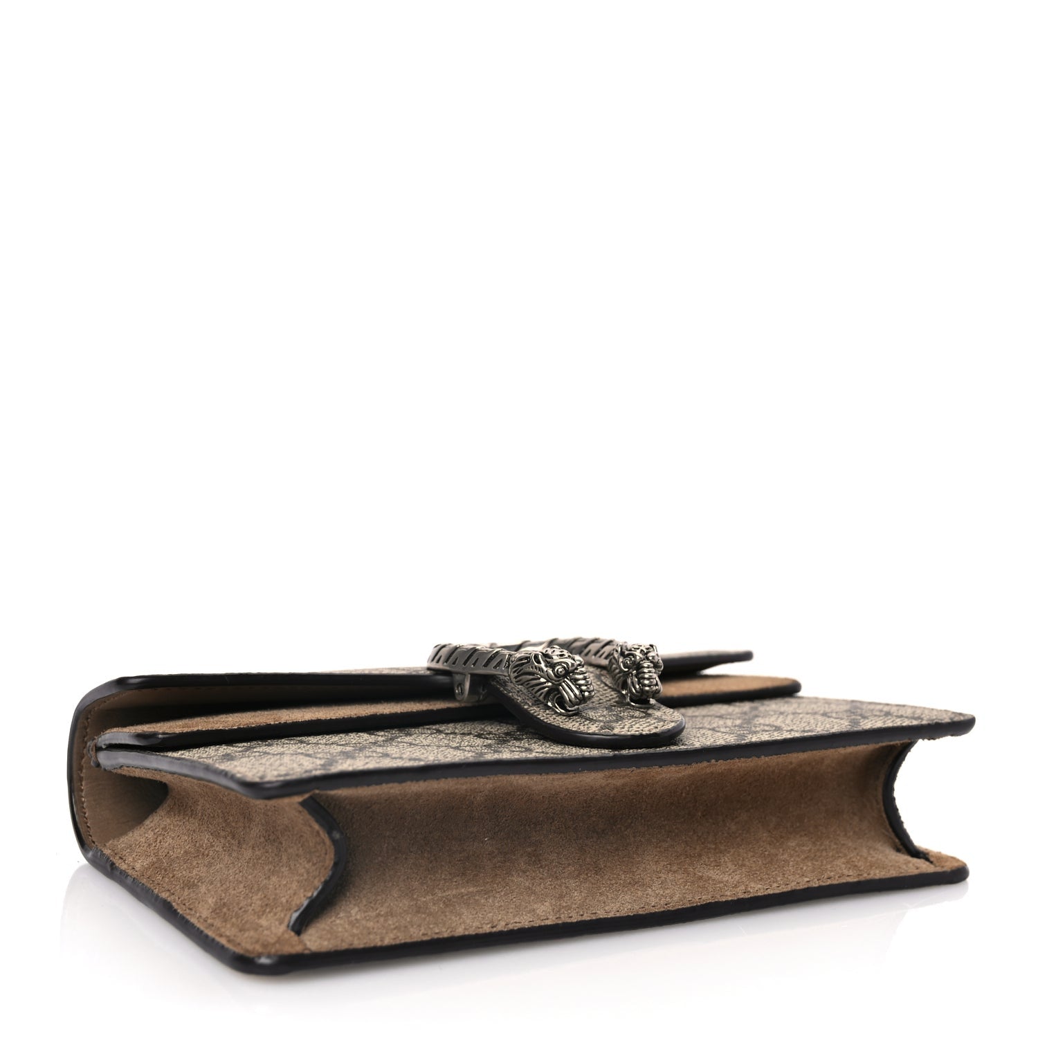 Gucci GG Supreme Monogram Super Mini Dionysus Shoulder Bag Taupe 3 of 9