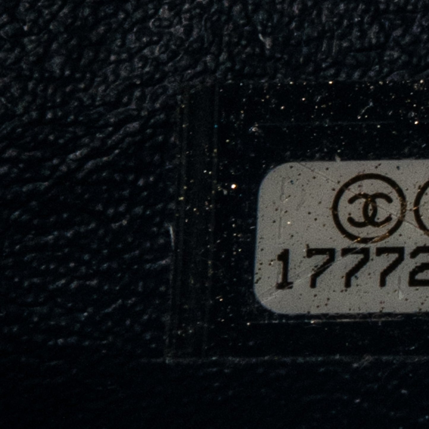 Lambskin Misia Camera Case Flap Navy Blue