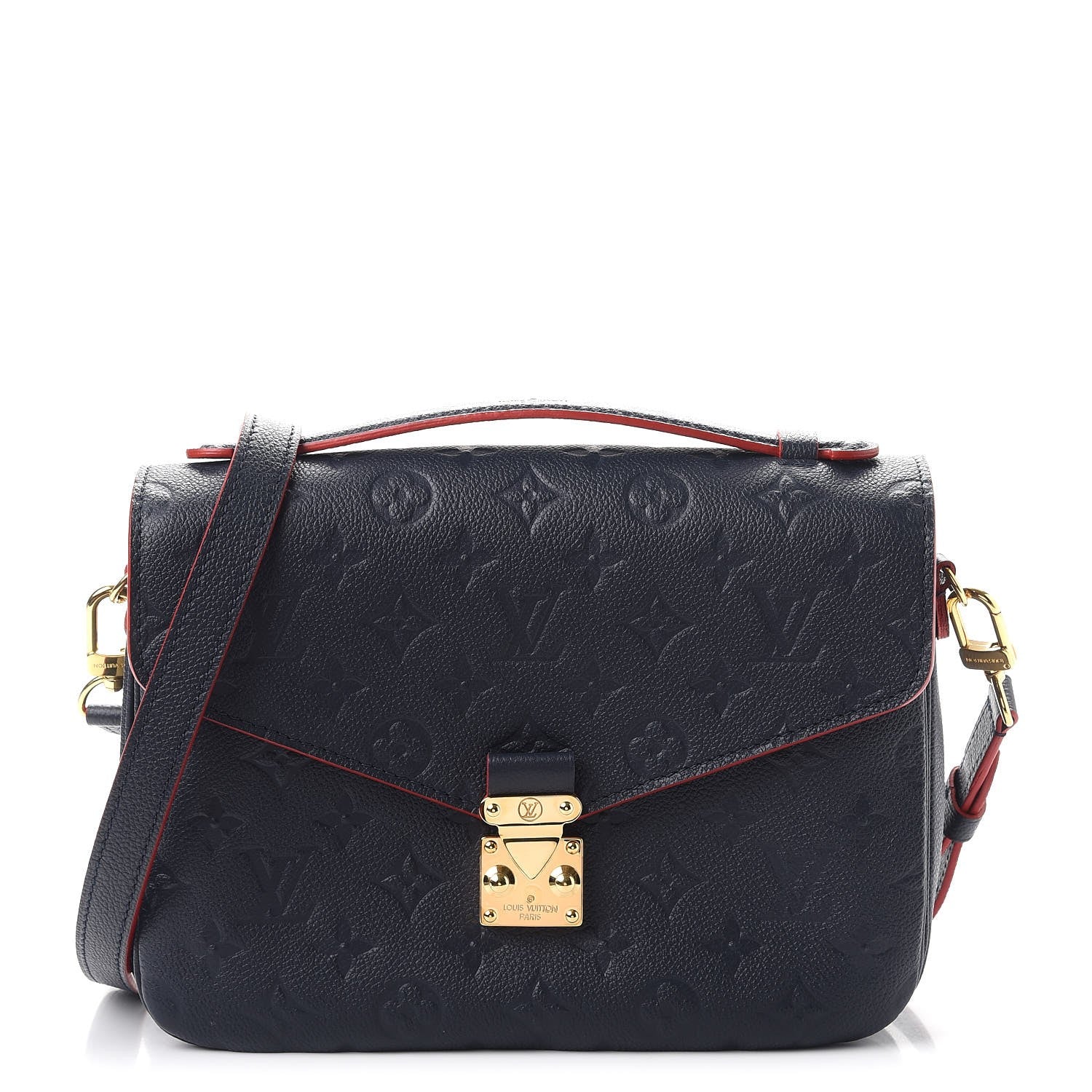 Louis Vuitton Empreinte Pochette Metis Marine Rouge 1 of 8