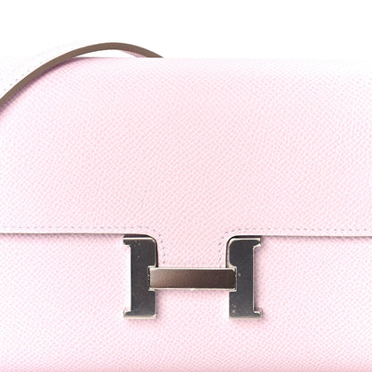 Hermes Epsom Constance Wallet To Go Mauve Pale 6 of 8