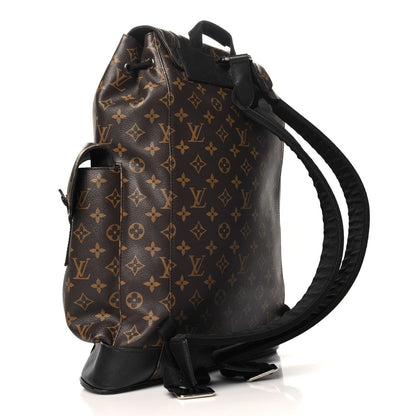 Louis Vuitton Monogram Macassar Christopher MM Backpack 3 of 7