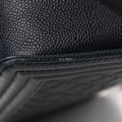 Chanel Caviar Quilted New Medium Boy Flap Navy 11 of 11