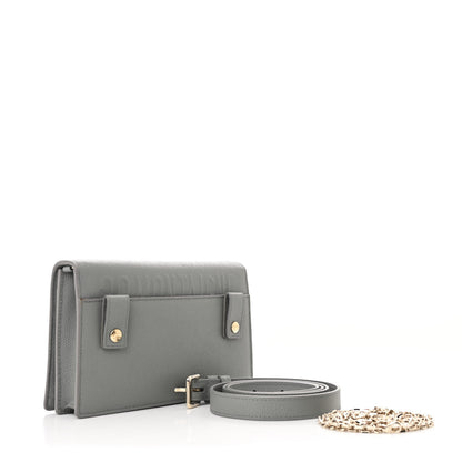 Christian Dior Calfskin 30 Montaigne 2 in 1 Pouch Grey 3 of 10