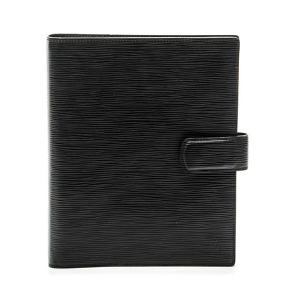 Louis Vuitton Epi Large Ring Agenda Black 1 of 7