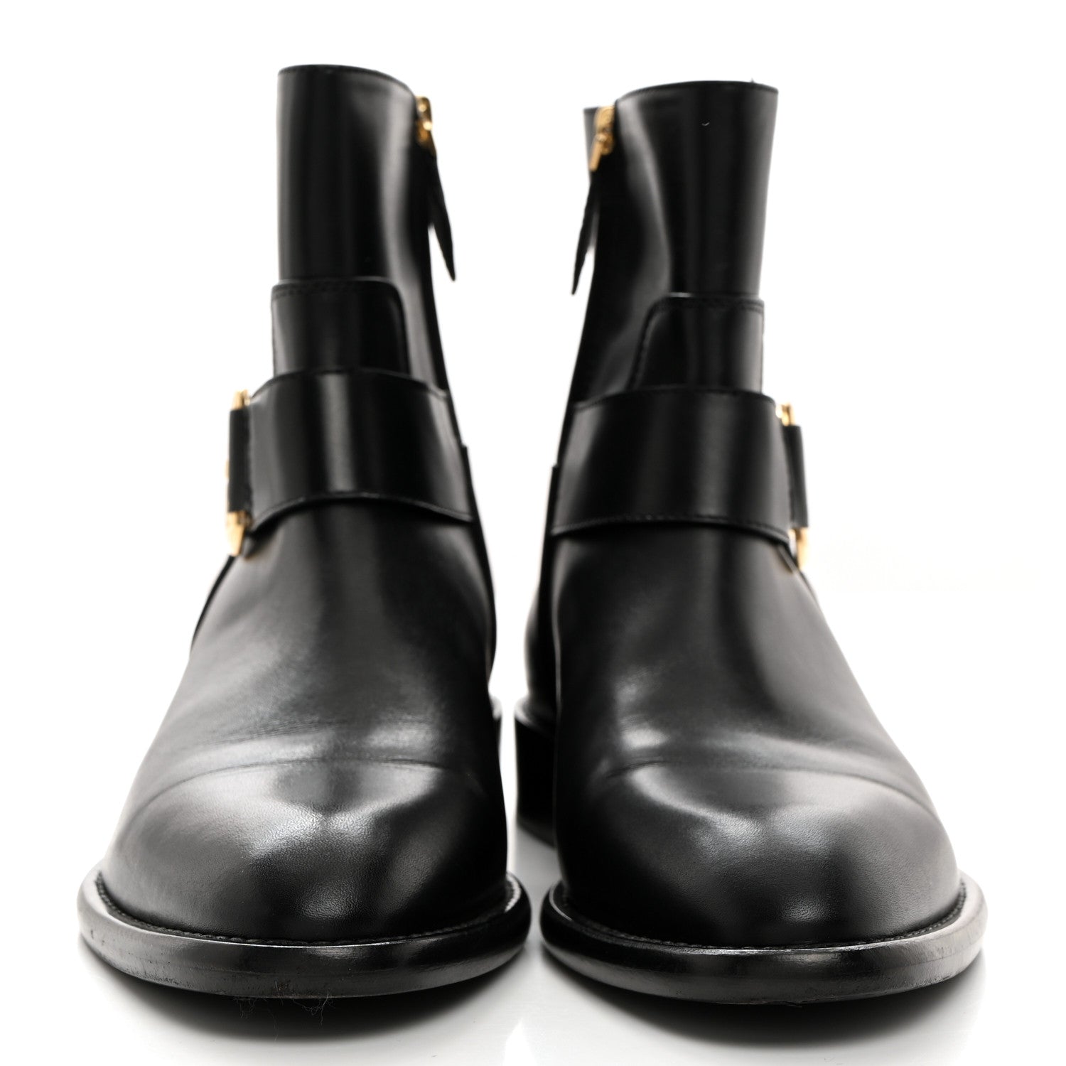 Louis Vuitton Calfskin Westside Flat Ankle Boots 39 Black 2 of 9