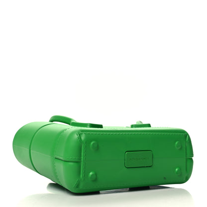 Bottega Veneta Rubber Maxi Intrecciato Mini Arco Grass 4 of 9