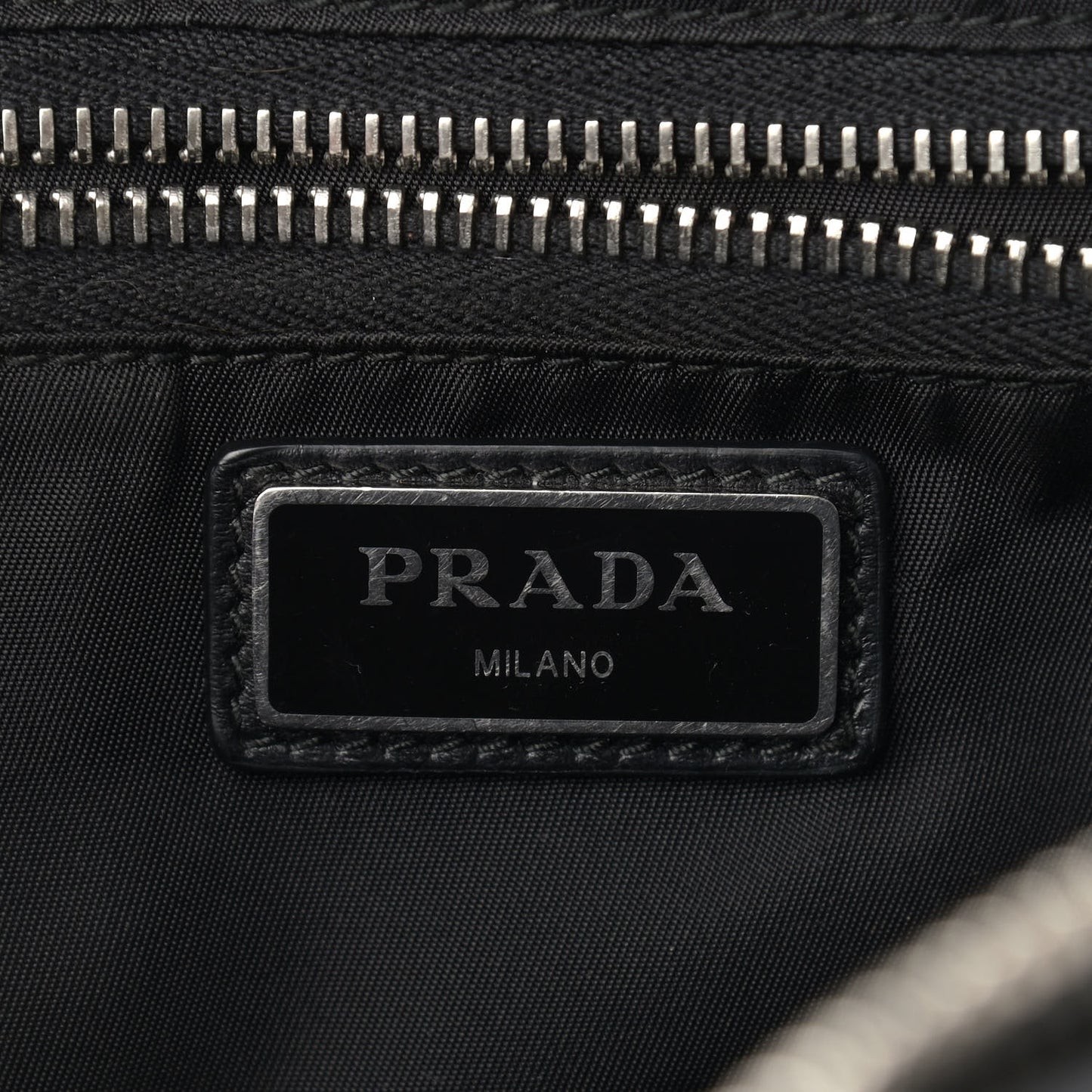 Technical Nylon Backpack Black