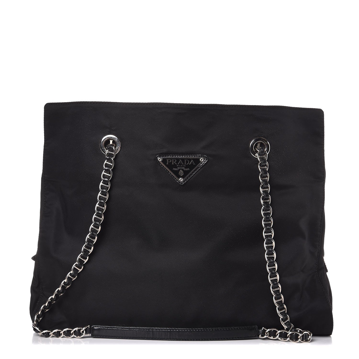 Prada Tessuto Nylon Tote Black 1 of 8