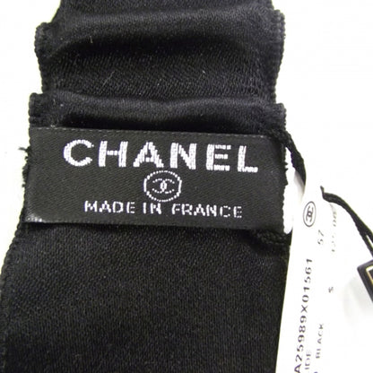 Chanel Camellia Hair Band Black 3 of 4