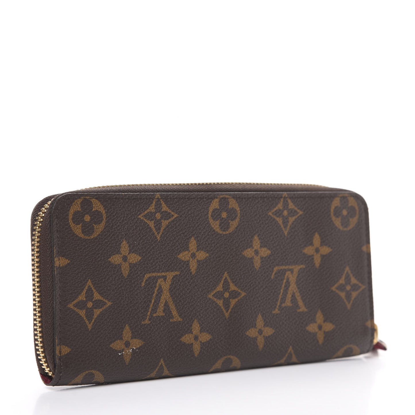 Monogram Clemence Wallet Fuchsia