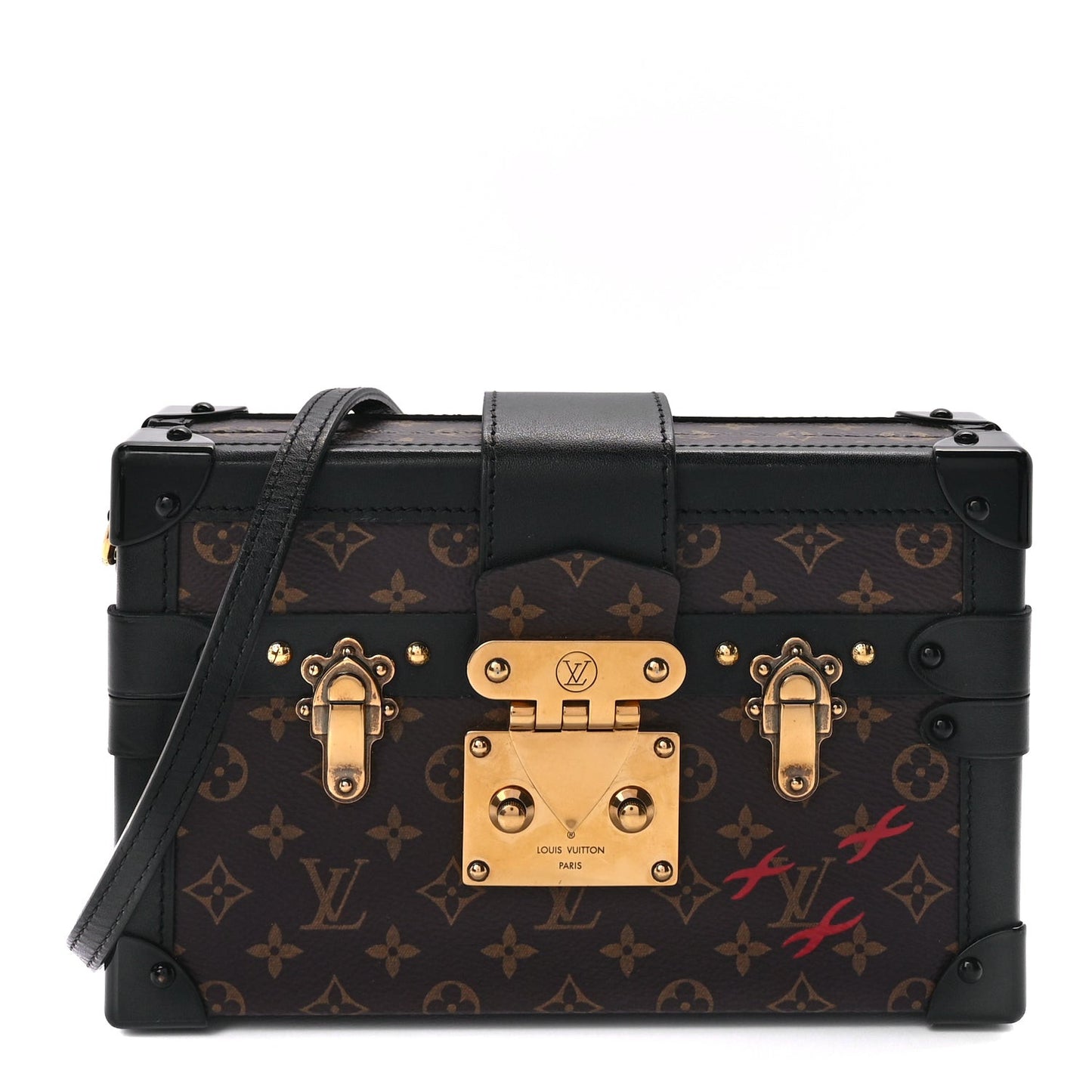 Monogram Petite Malle Black