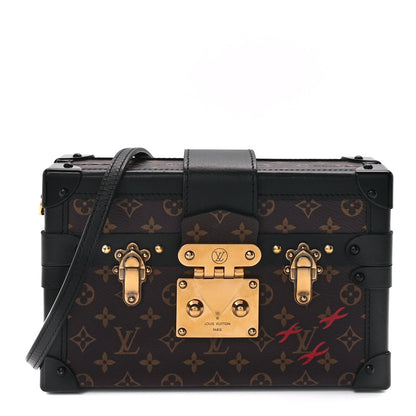 Louis Vuitton Monogram Petite Malle Black 1 of 8
