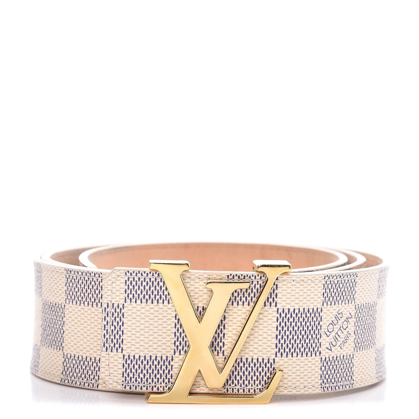 Damier Azur LV Initiales Belt 90 36