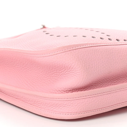 Hermes Taurillon Clemence Evelyne III GM Rose Sakura 9 of 14