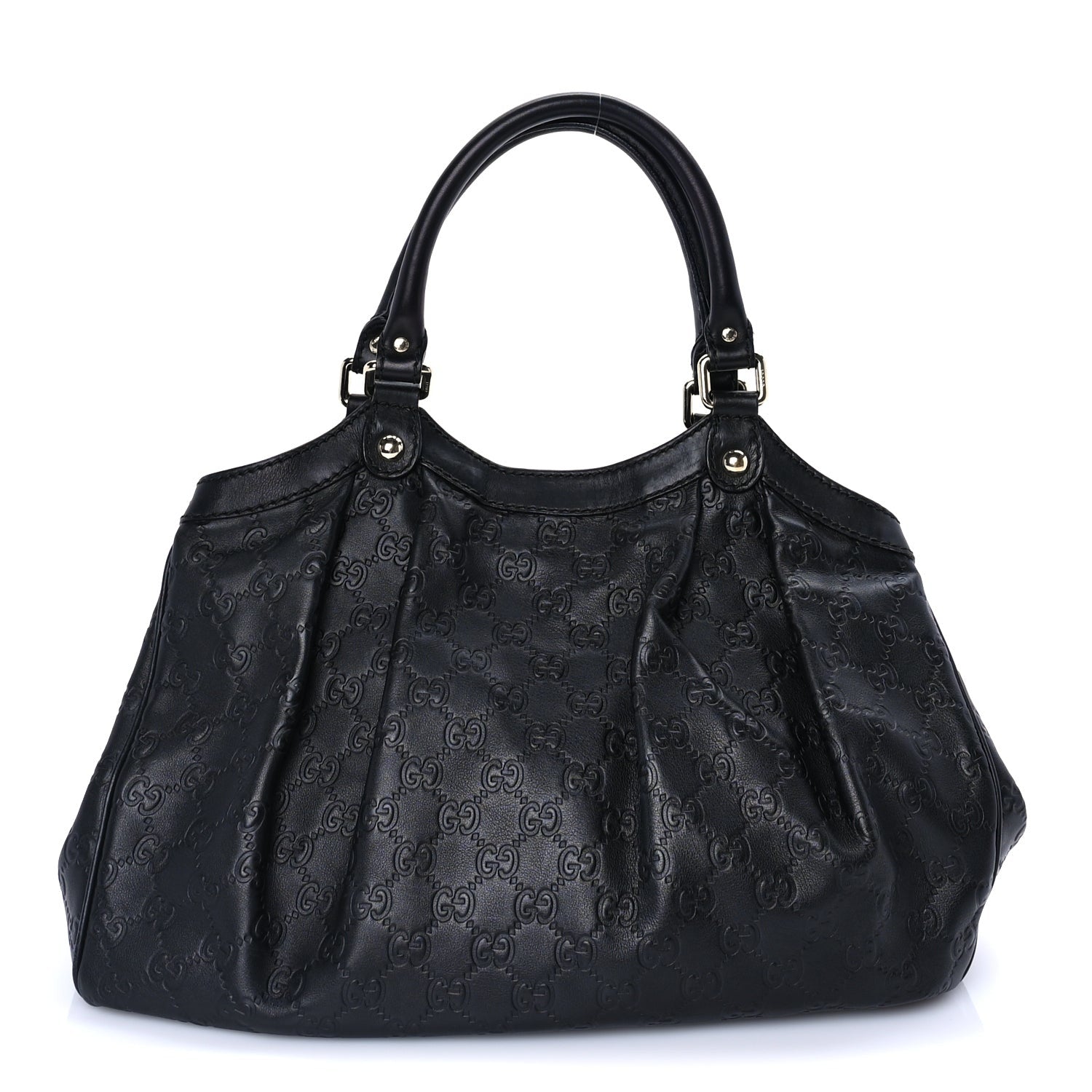Gucci ssima Medium Sukey Tote Black 1 of 7
