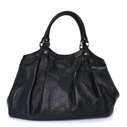 Gucci ssima Medium Sukey Tote Black 1 of 7