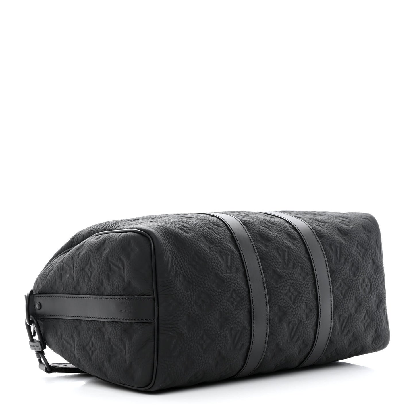 Monogram Taurillon Keepall Bandouliere 35 Black