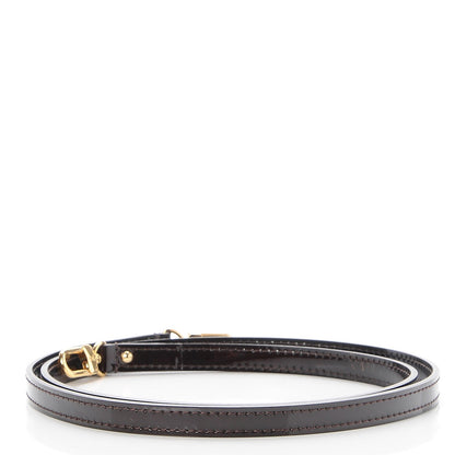 Louis Vuitton Patent Shoulder Strap 12mm Amarante 2 of 4