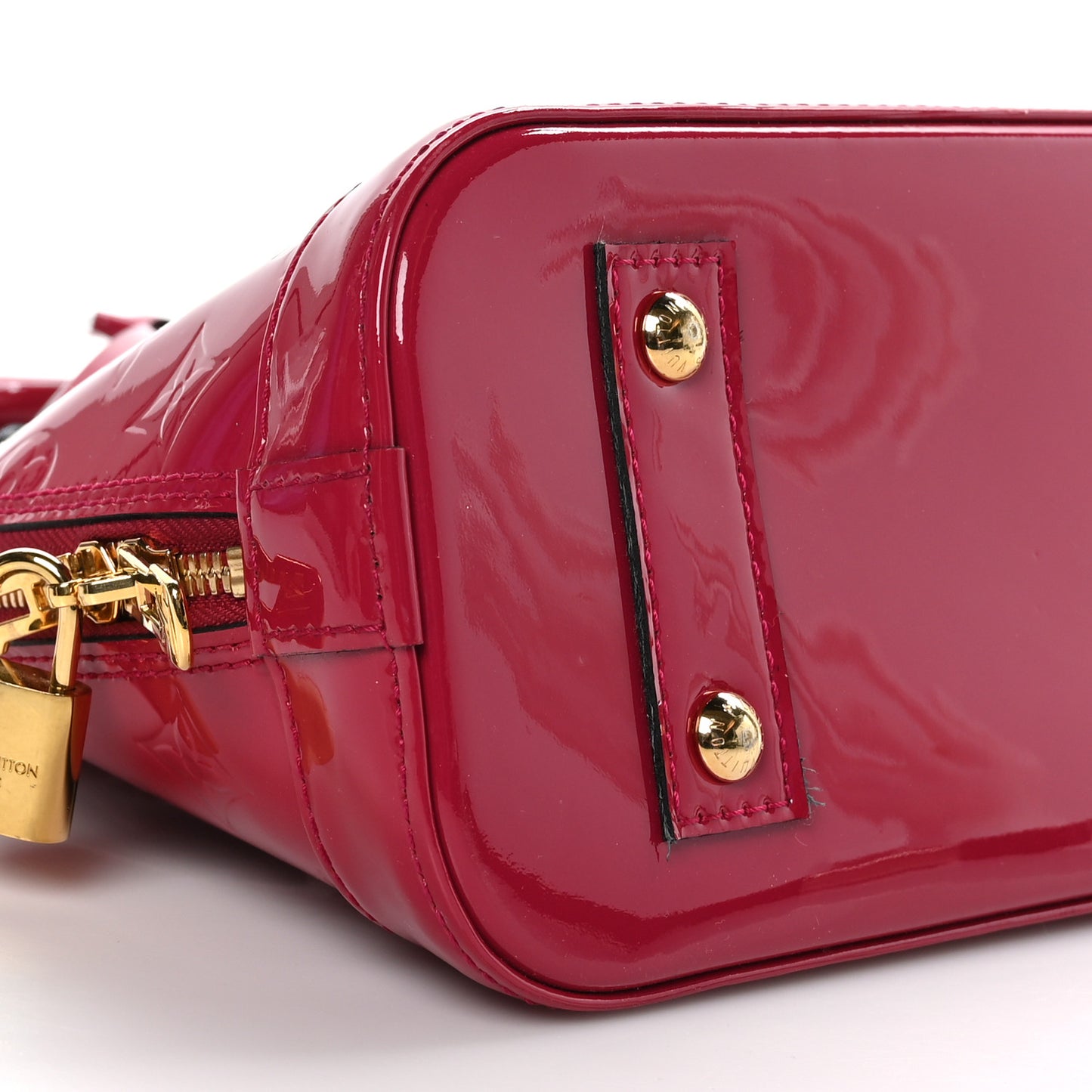 LOUIS VUITTON Vernis Alma BB Rose Indien