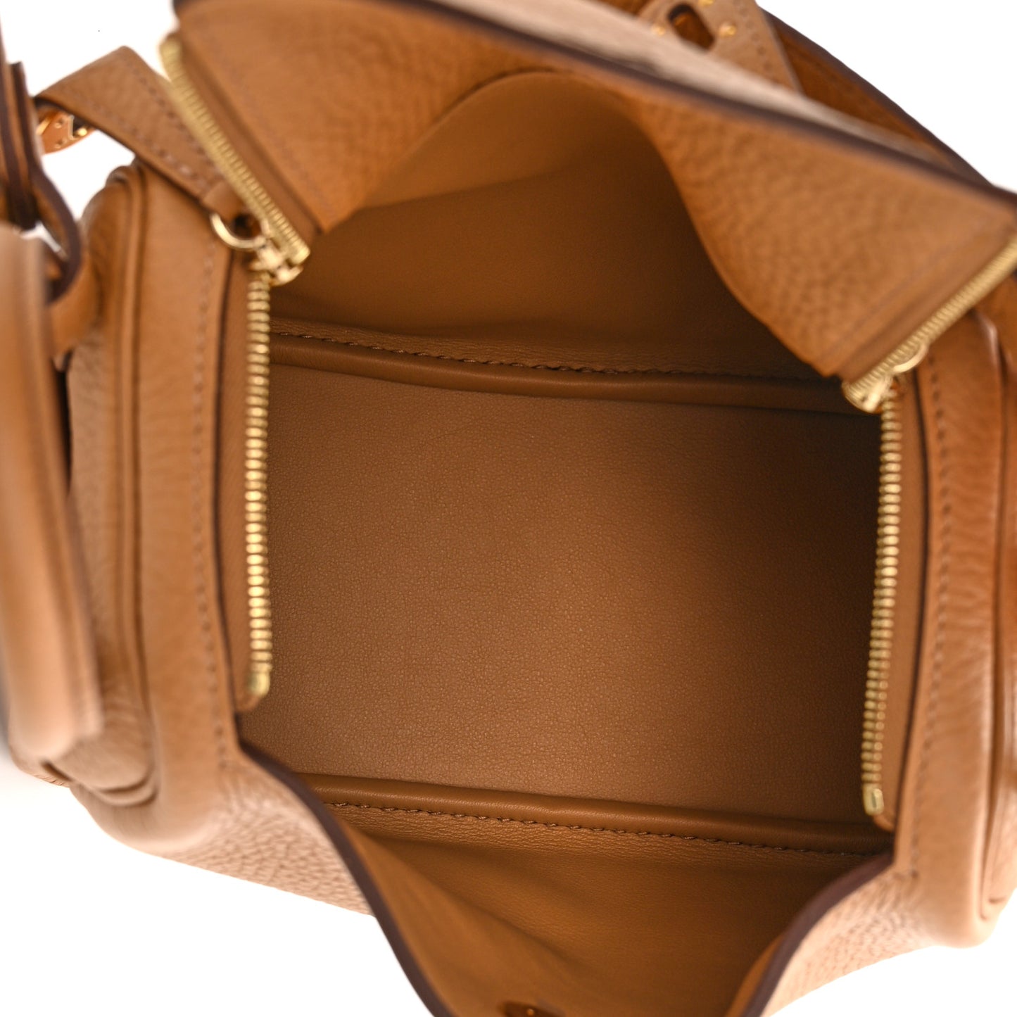 Taurillon Clemence Mini Lindy 20 Biscuit