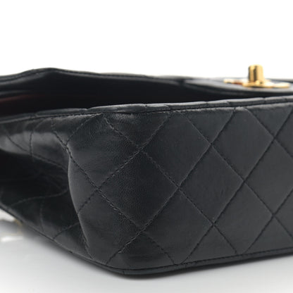 Chanel Lambskin Quilted Small Double Flap Black 10 of 18