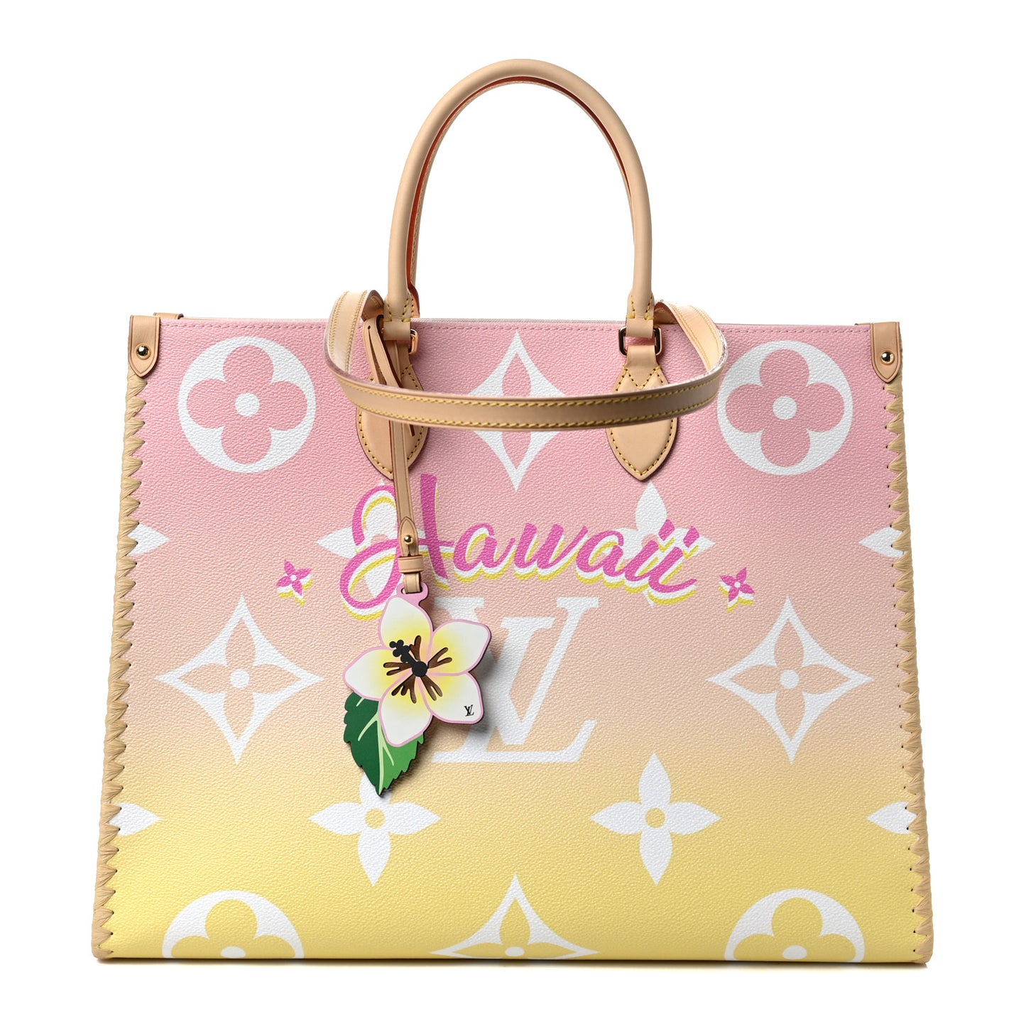 Monogram Giant By The Pool Hawaii Onthego GM Light Pink