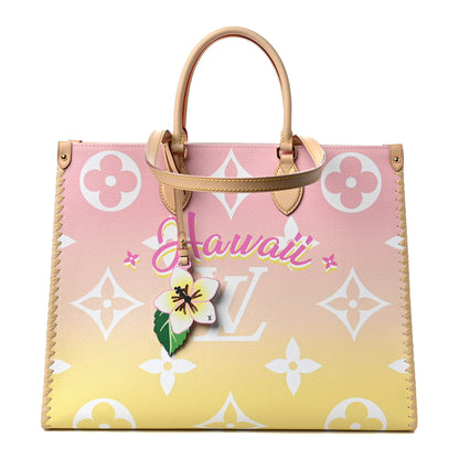 Louis Vuitton Monogram Giant By The Pool Hawaii Onthego GM Light Pink 1 of 7