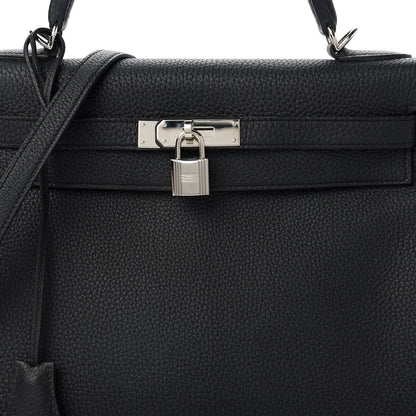 Hermes Togo Kelly Retourne 32 Black 10 of 11