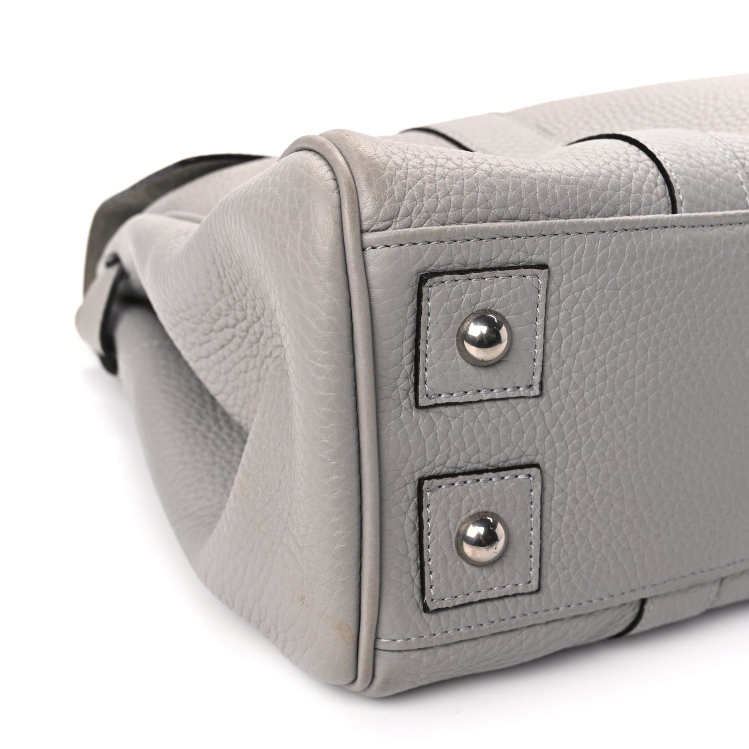 Mulberry Small Classic Grain Bayswater Pale Grey 5 of 10