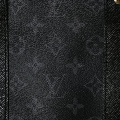 Louis Vuitton Taiga Monogram Eclipse Keepall Bandouliere 50 6 of 8