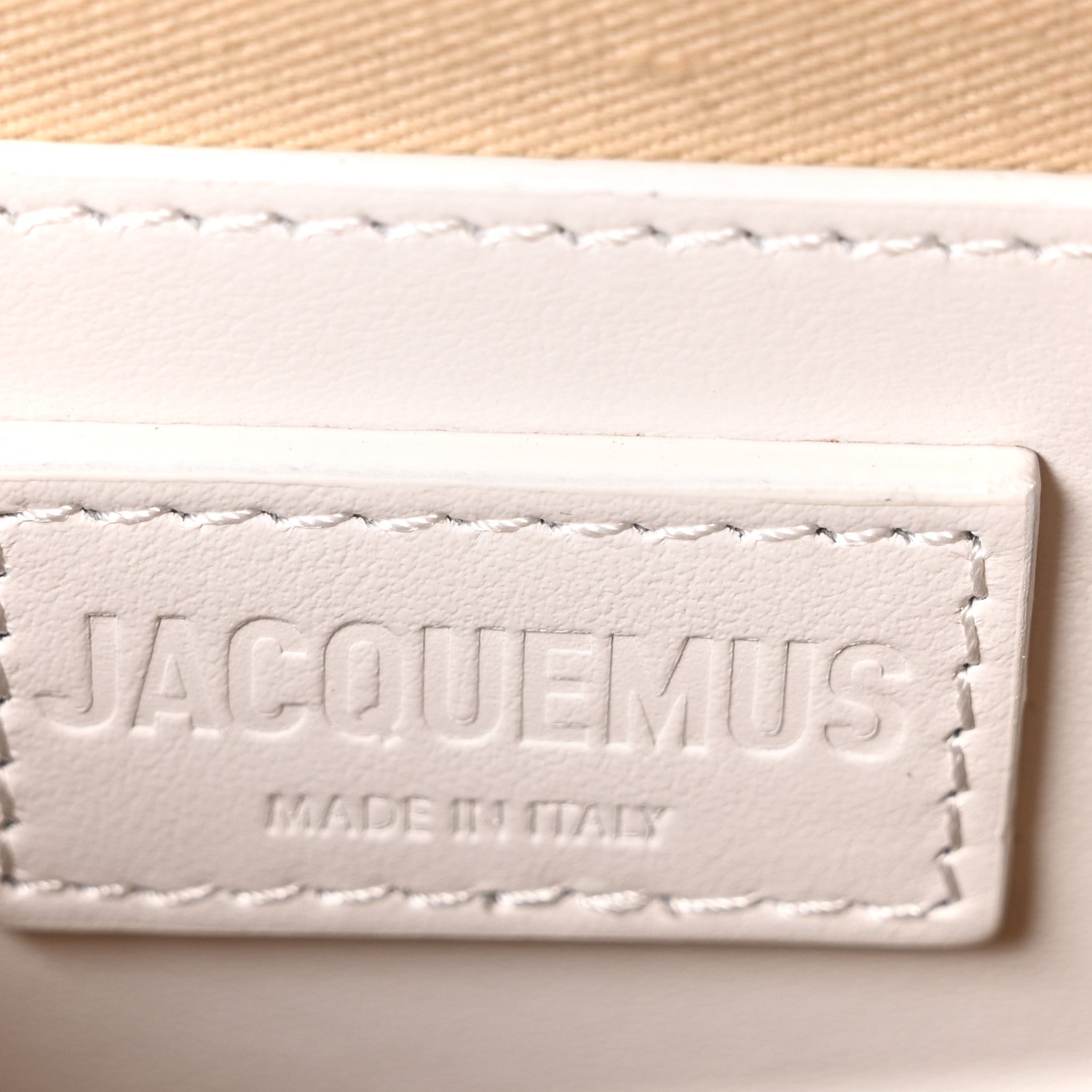 Jacquemus Smooth Calfskin Le Grand Bambino White 6 of 9