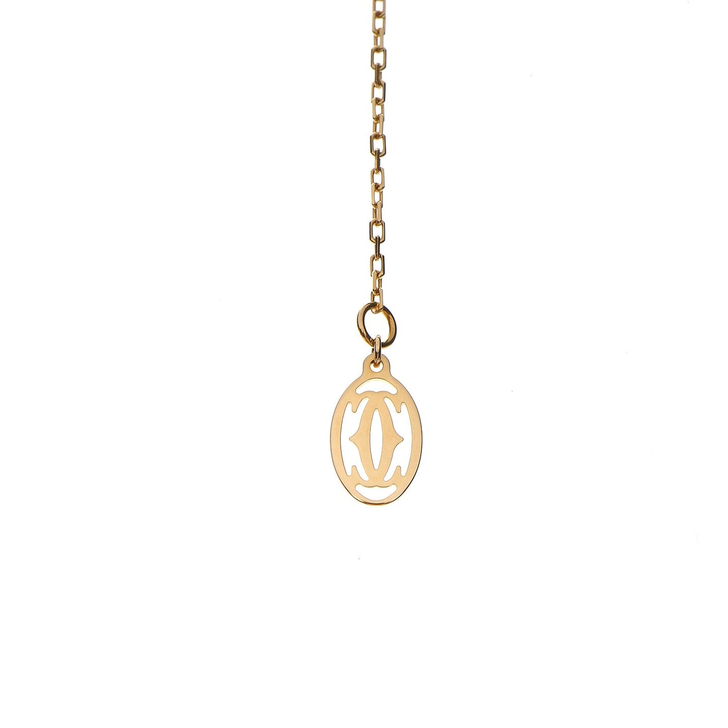 18K Yellow Gold Diamond SM D'Amour Pendant Necklace