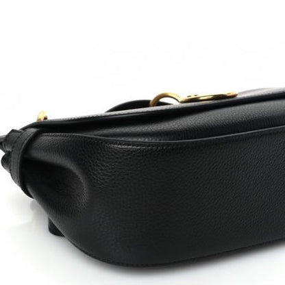 Mulberry Small Classic Grain Calfskin Small Amberley Satchel Black 21 of 24