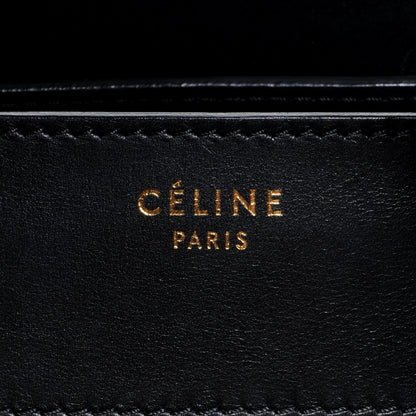 Celine Palmelato Leather Mini Luggage Black 6 of 9