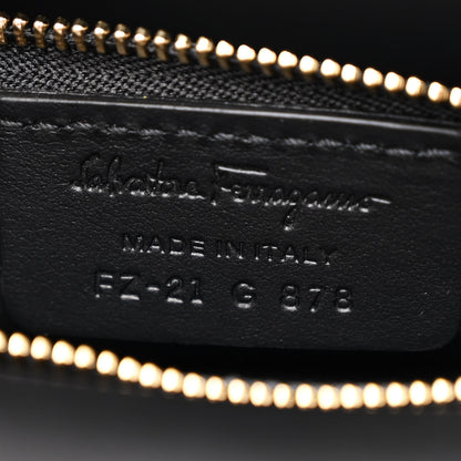 Salvatore Ferragamo Calfskin Medium Vara Rainbow Crossbody Bag Brown 7 of 11