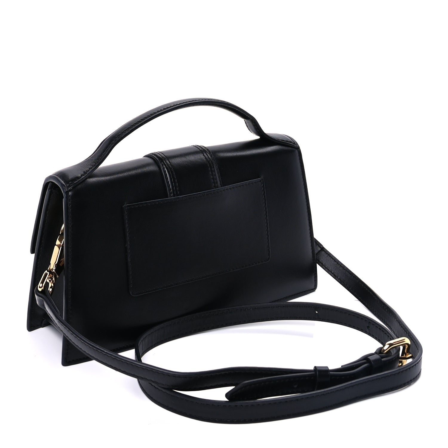 Jacquemus Smooth Calfskin Le Grand Bambino  Black 2 of 8