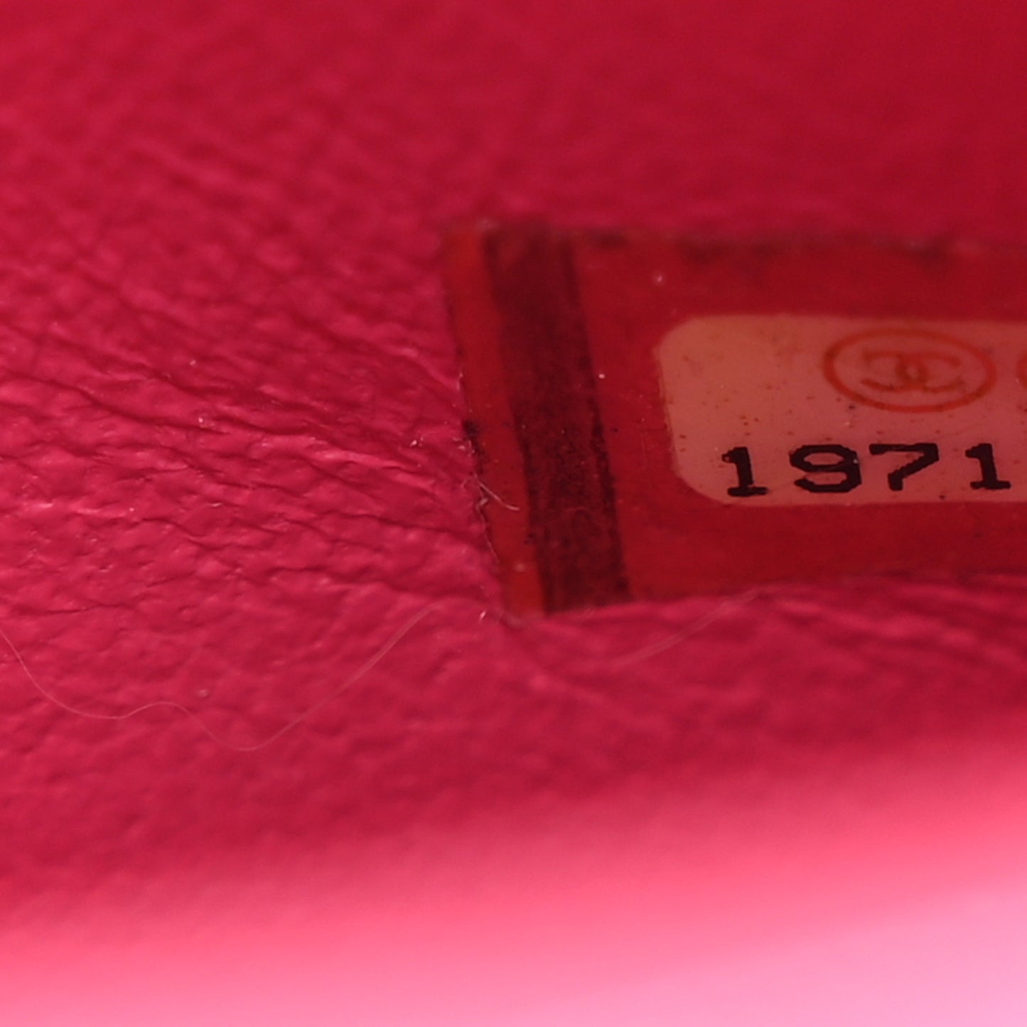 Lambskin Quilted Mini Rectangular Flap Fuchsia