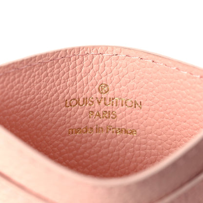 Louis Vuitton Empreinte Monogram LV Charms Card Holder Pink Opale 5 of 6
