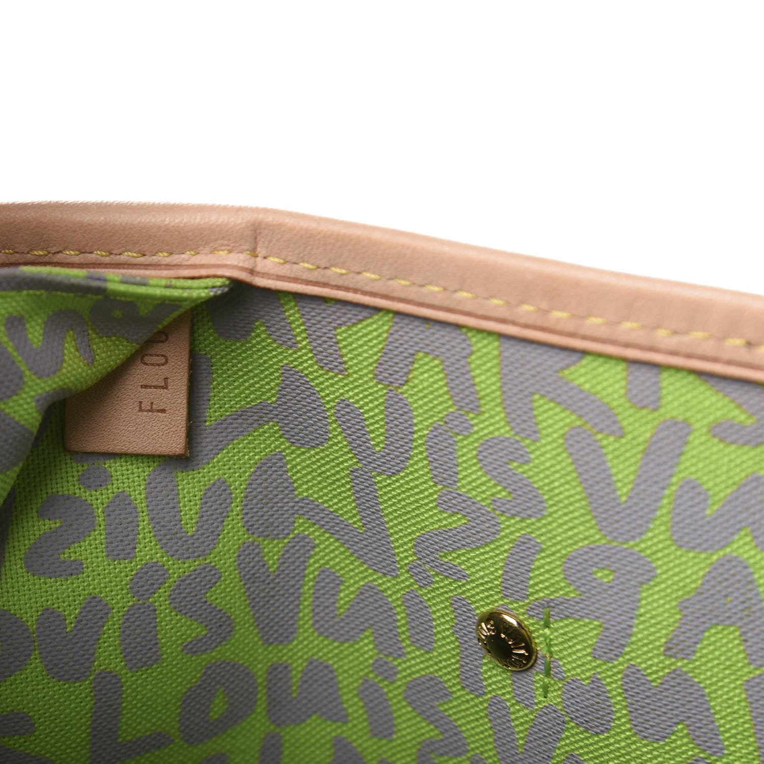 Louis Vuitton Monogram Graffiti Neverfull GM Green 7 of 10