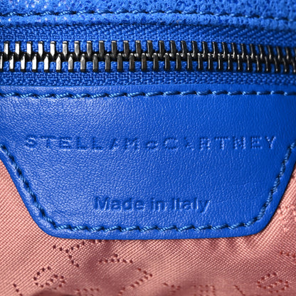 Stella McCartney Shaggy Deer Small Falabella Tote Bright Blue 6 of 9