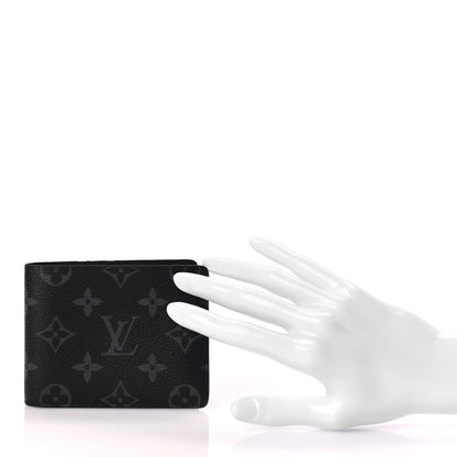Louis Vuitton Monogram Eclipse Multiple Wallet 2 of 7