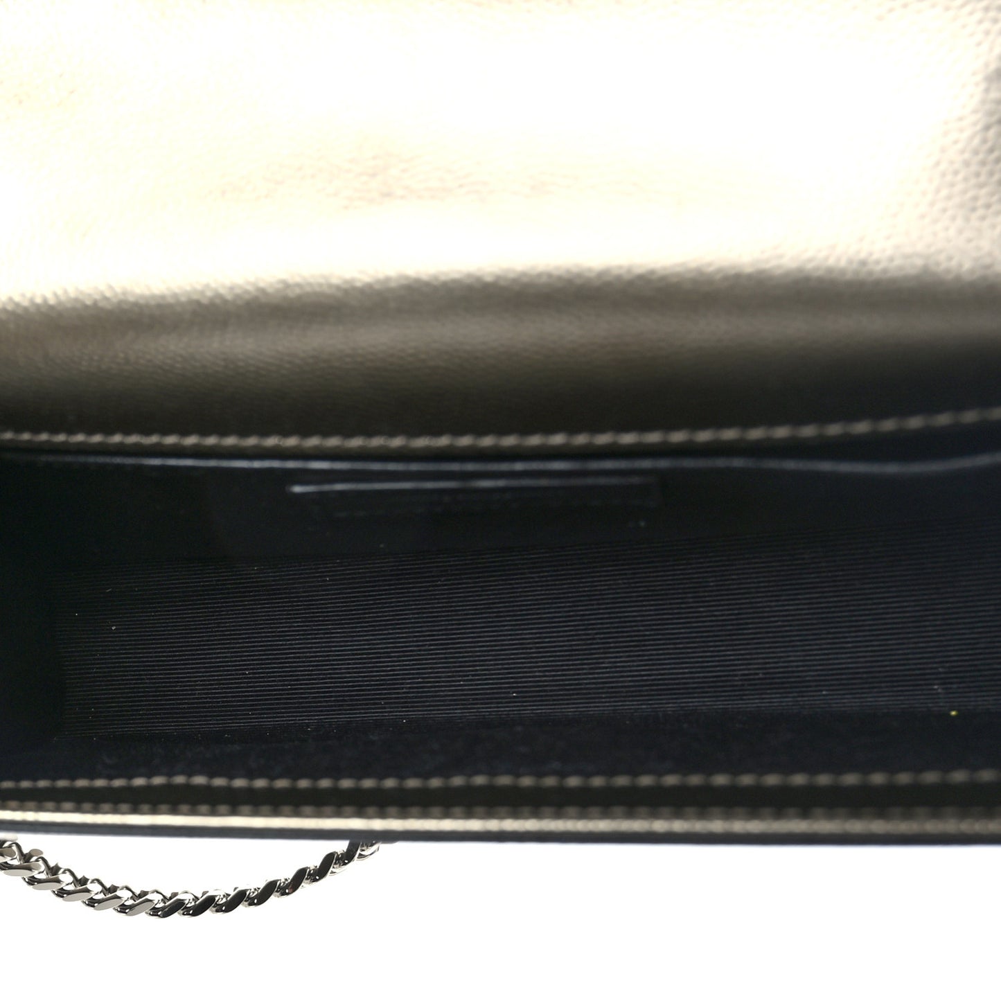Grain De Poudre Small Monogram Kate Satchel Piombo