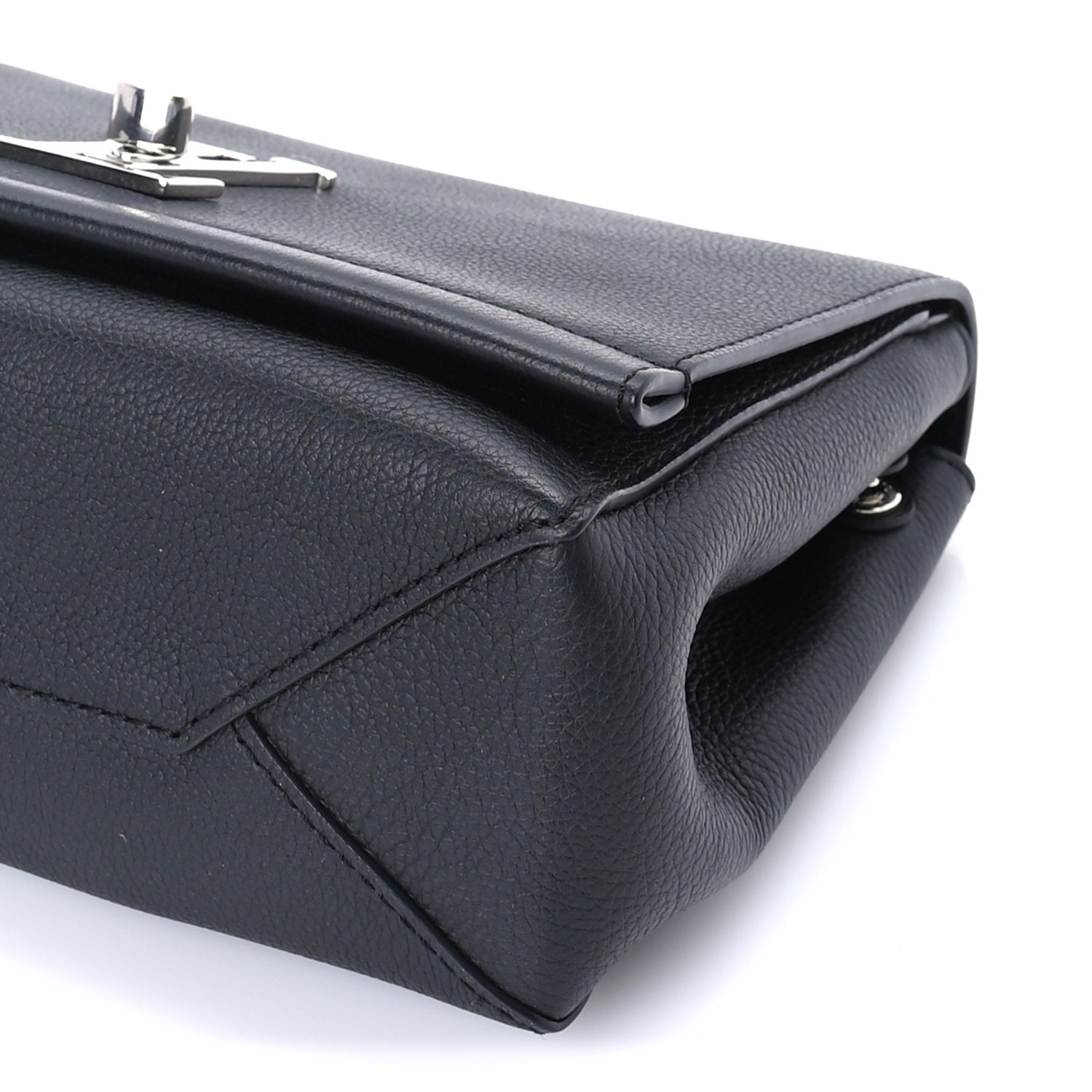 Louis Vuitton Calfskin Lockme II Chain Bag BB  Black 8 of 8