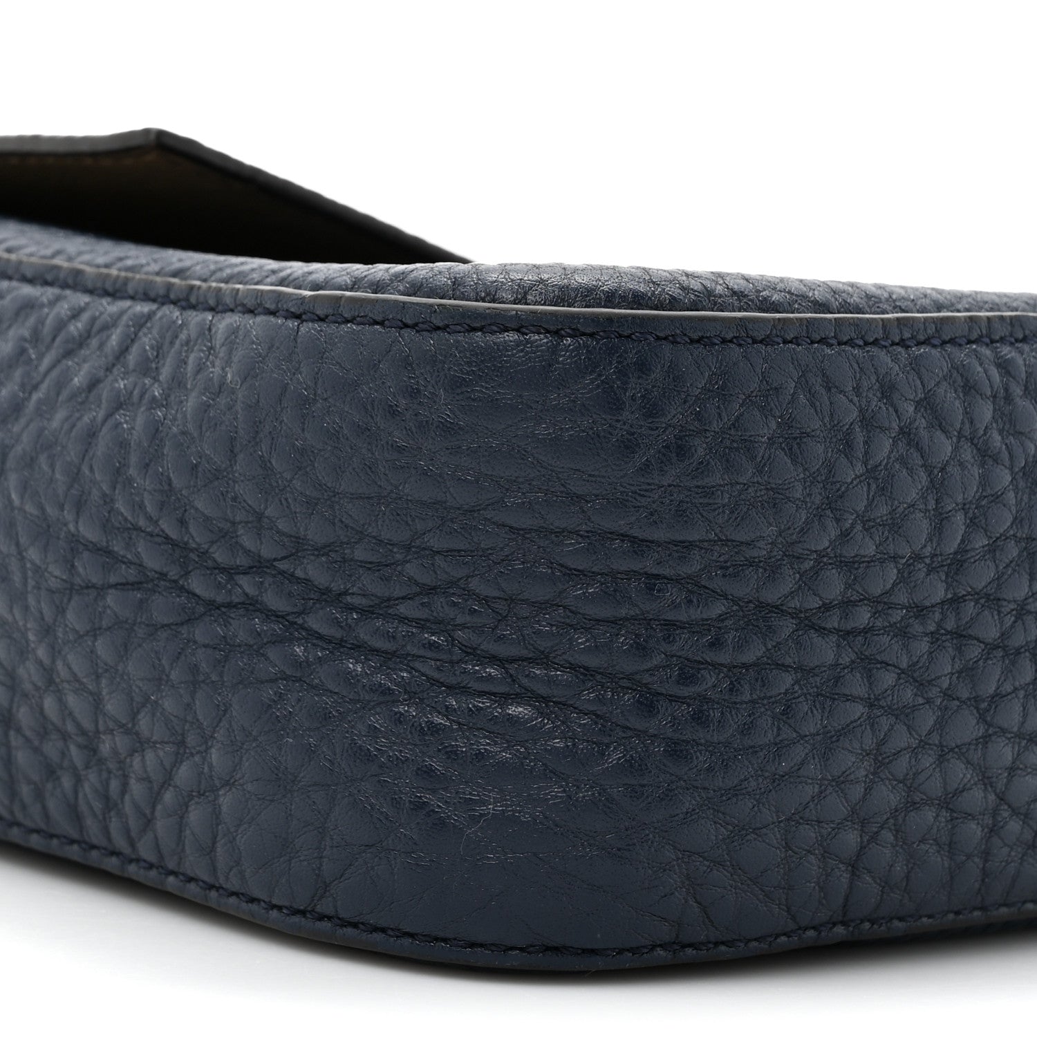 Fendi Cuoio Romano Selleria Baguette Indaco 9 of 14