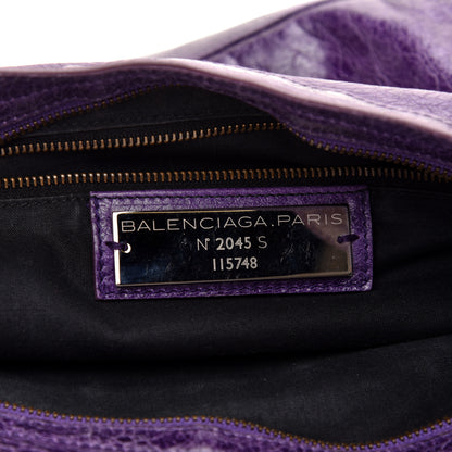Balenciaga Agneau Classic Hardware City Sapphire 8 of 9