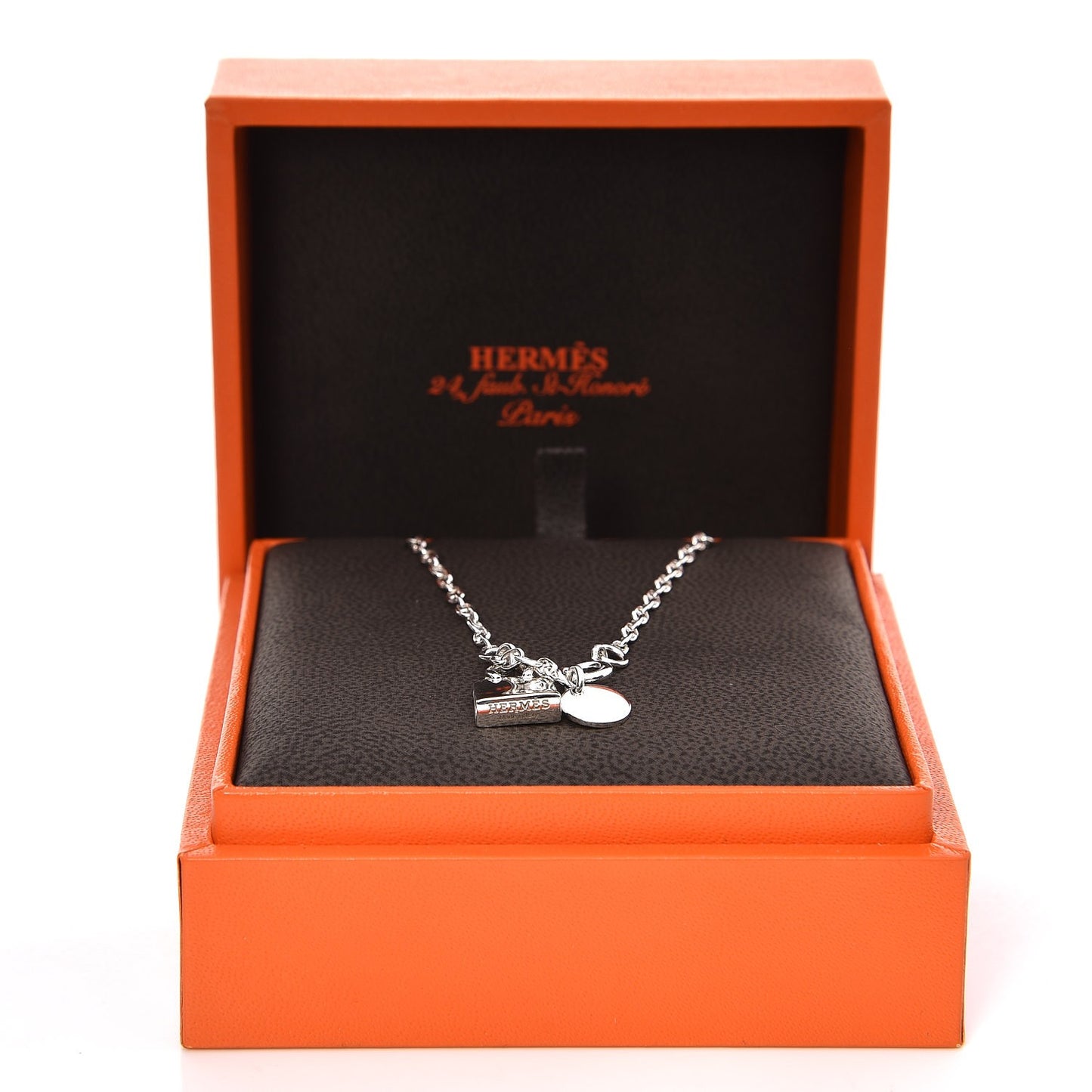 Sterling Silver Mini Birkin Amulette Bracelet SH