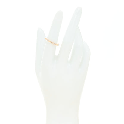 David Yurman 18K Rose Gold Diamond Paveflex 2mm Stackable Band Ring 52 6 2 of 4