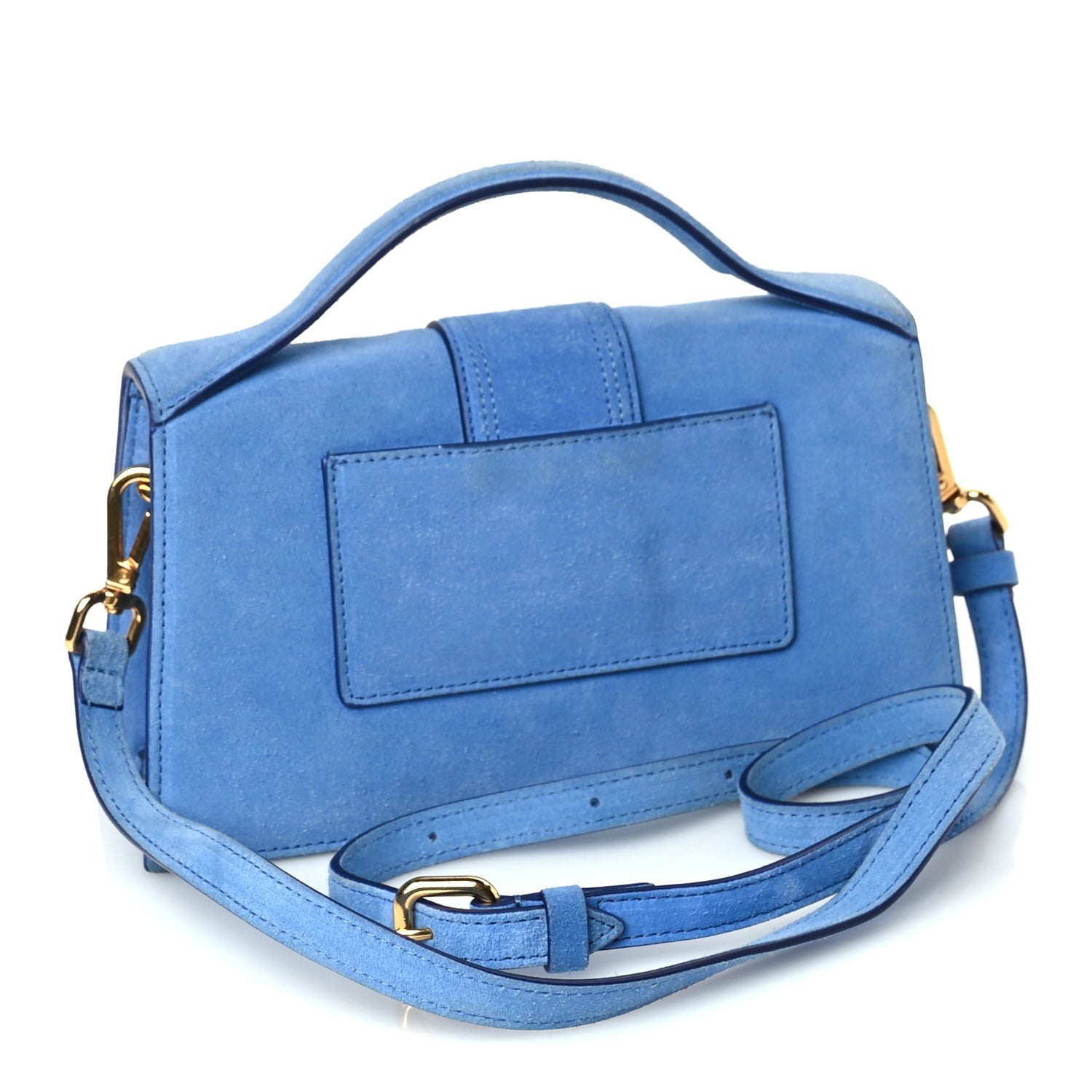 Jacquemus Nubuck Le Grand Bambino Blue 2 of 8