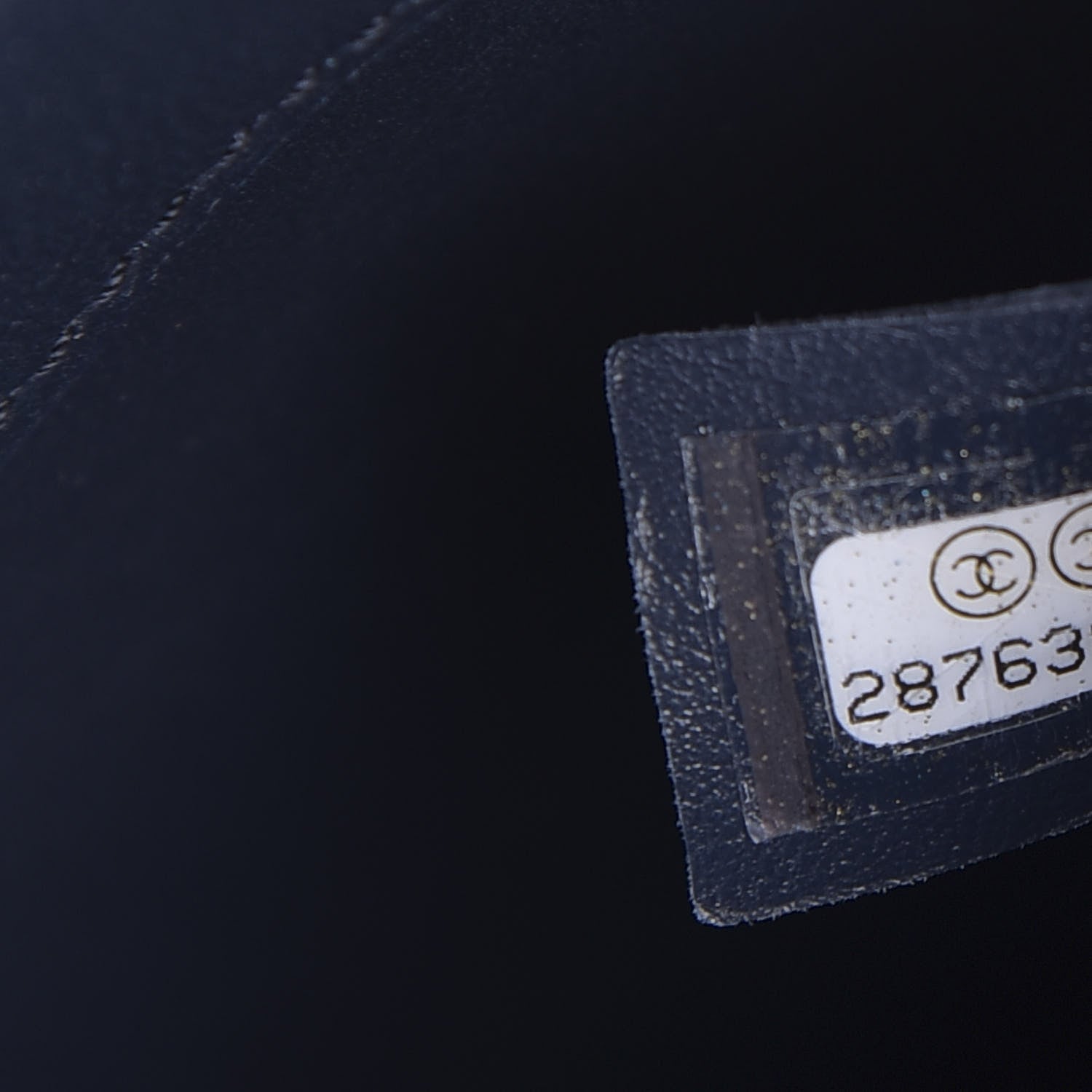 Chanel Lambskin Quilted Easy Carry Flap Navy 7 of 11